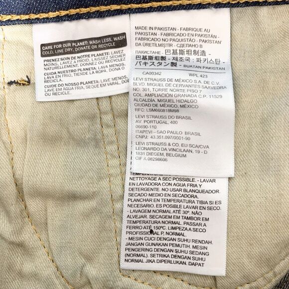 Levi’s 527 Bootcut Jeans Men’s W36 L30 Blue Denim Mid Rise Stretch USA Classic - Picture 6 of 11